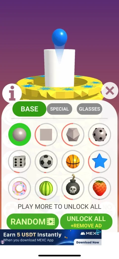 stack ball screenshot