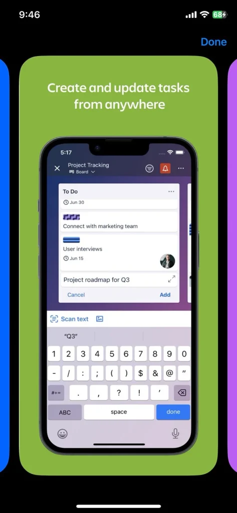 trello app screenshot